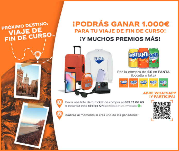 Sorteo Por Compra Fanta Viaje Fin De Curso