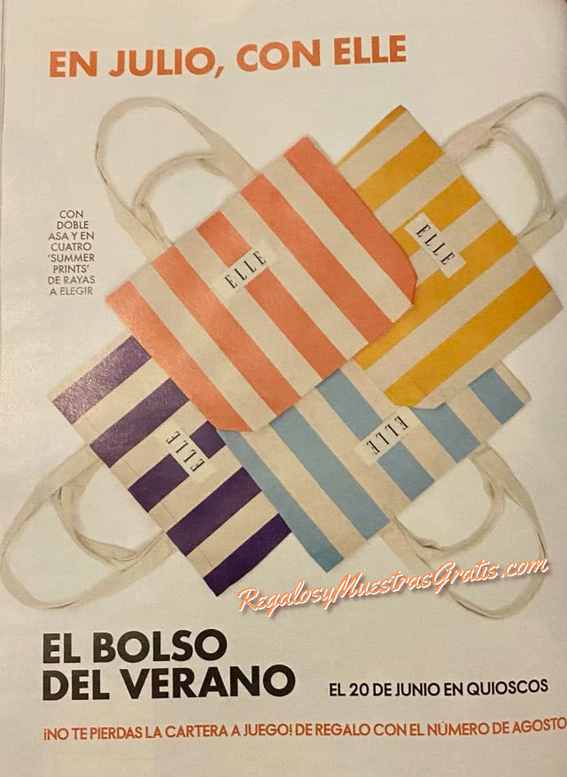 Avance Regalos Revistas Julio 2024 Elle