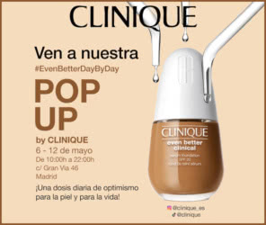 Muestras Gratis Clinique Pop Up Madrid
