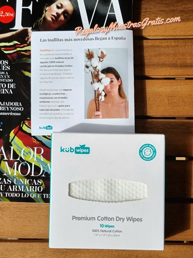 Regalos Revistas Junio 2024 Telva Pocket Kub Wipes