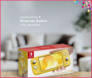 Sorteo Carrefour Nintendo Switch Lite Amarilla