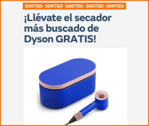 Sorteo Naturgy Secador Dyson