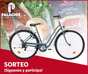 Sorteo Palacios Bicicleta Paseo