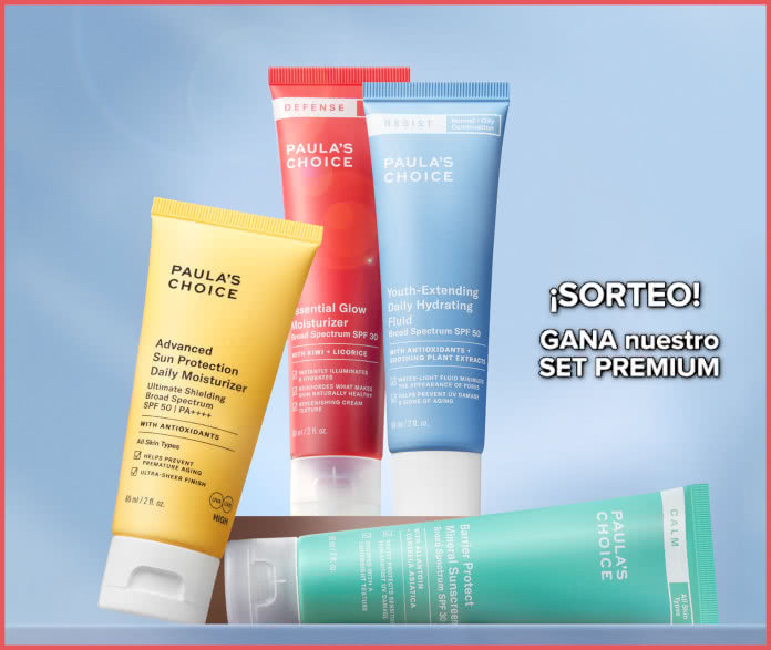 Sorteo Paulas Choice 5 Lotes
