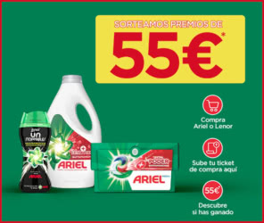 Sorteo Por Compra Ariel 55e