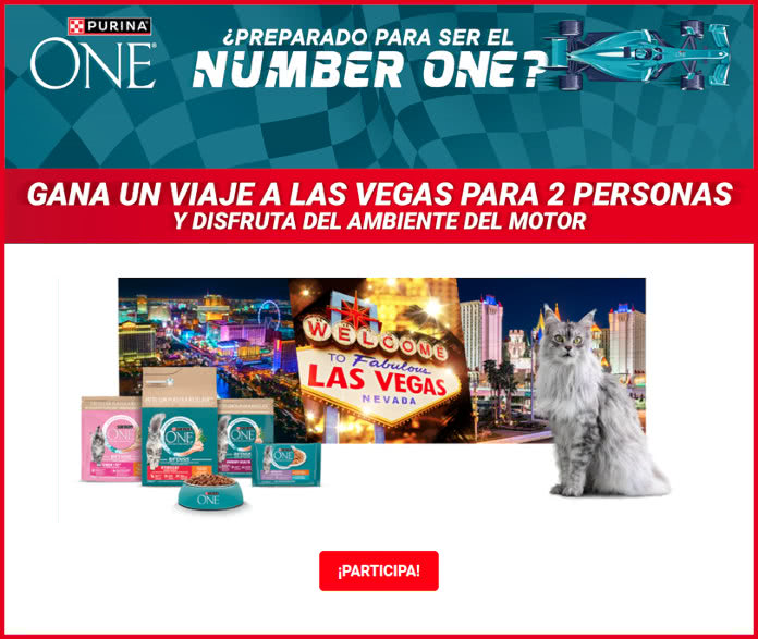 Sorteo Por Compra Purina Viaje Vegas