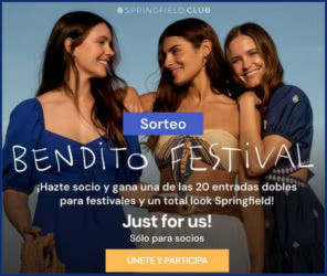 Sorteo Springfield 20 Entradas Festivales