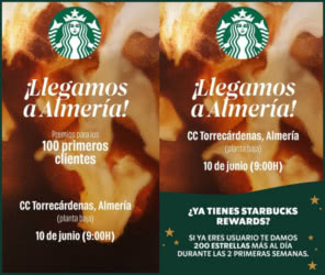 Gratis Starbucks Almeria