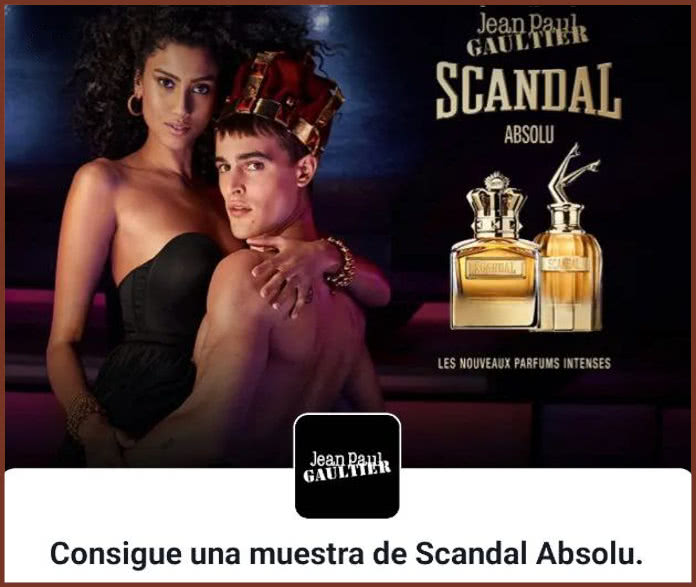 Muestras Gratis Jean Paul Gaultier Scandal Absolu