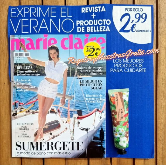 Regalos Revistas Julio 2024 Marie Claire Pocket