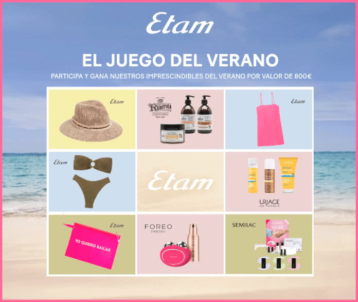 Sorteo Etam 15 Packs Verano