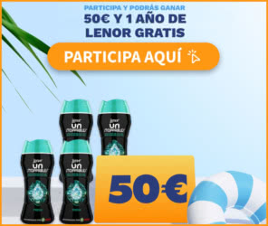 Sorteo Proximaati Lote 12 Meses Lenor 50e