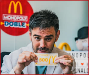 Gratis Mcdonalds Mcflurry Bebida Billetes Monopoly