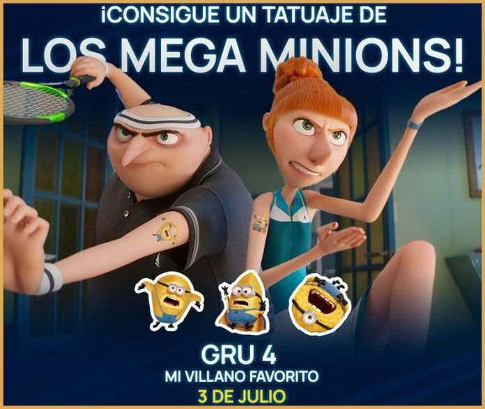 Regalo Por Compra Cinesa Gru Tatus