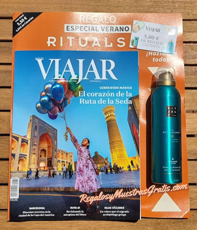 Regalos Revistas Agosto 2024 Viajar