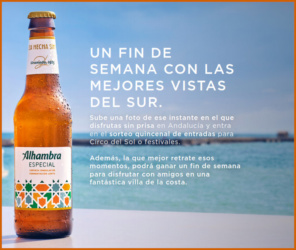 Sorteo Cervezas Alhambra Eventos Sevilla Granada