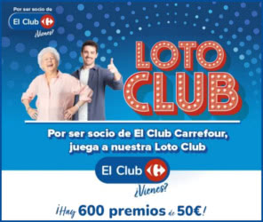 Sorteo Por Compra Carrefour Loto Club 2024