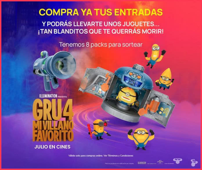 Sorteo Por Compra Cinesa Gru 4