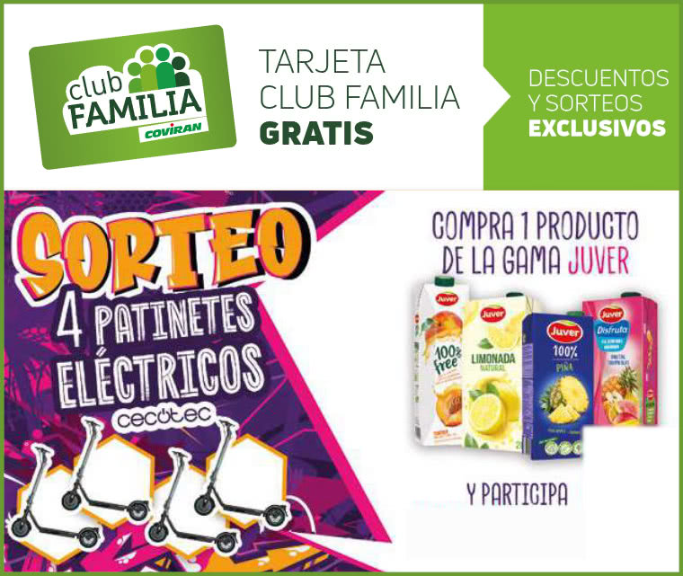 Sorteo Por Compra Coviran 4 Patinetes Electricos Cecotec