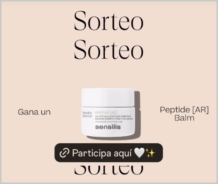 Sorteo Sensilis Peptide Balm