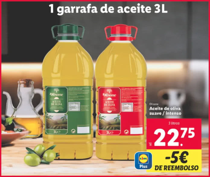 Cupones Descuento Lidl Aceite 5e