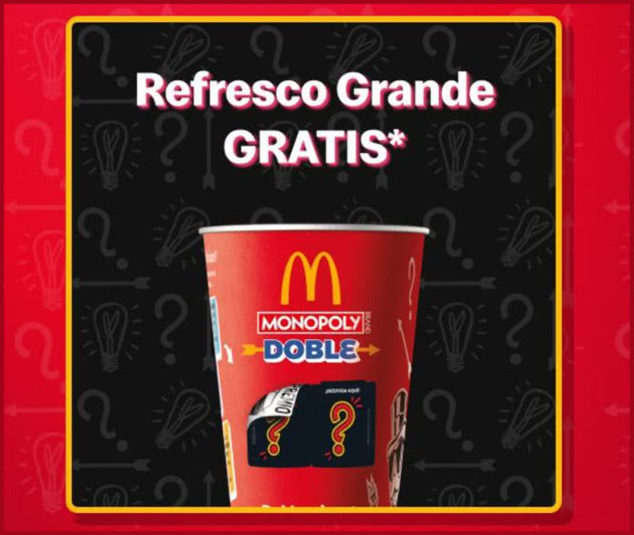 Gratis Coca Cola Macdonalds Refresco Grande