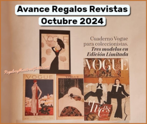 Regalos Revistas Octubre 2024 Avance