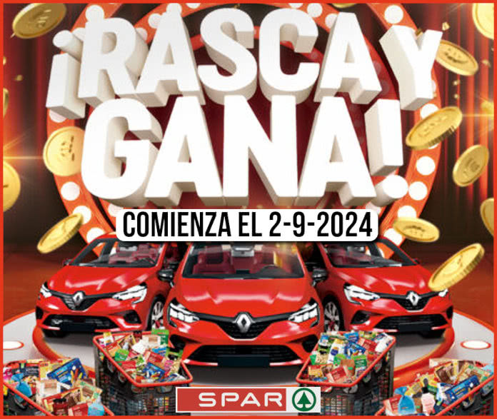 Sorteo Por Compra Spar Rasca Y Gana 2024
