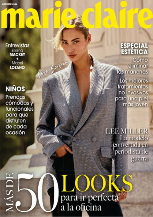 Portada Revista Marie Claire Octubre 2024