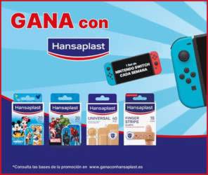 Sorteo Por Compra Hansaplast 5 Sets Nintendo Switch