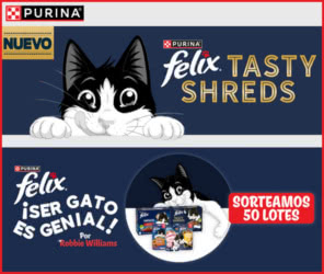 Sorteo Purina Felix 50 Tasty Shreds