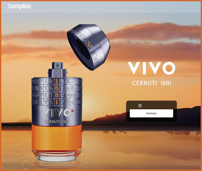 Tester Sampleo Vivo Cerruti 1881