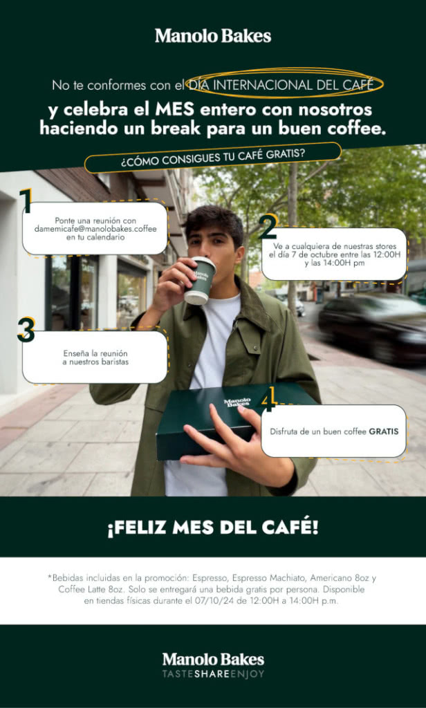 Gratis Manolo Bakes Cafe Gratis Cartel