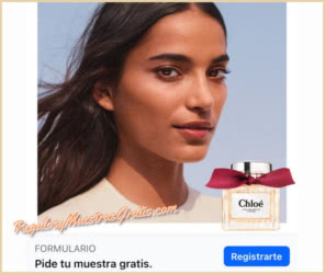 Muestras Gratis Chloe Intense Anuncio