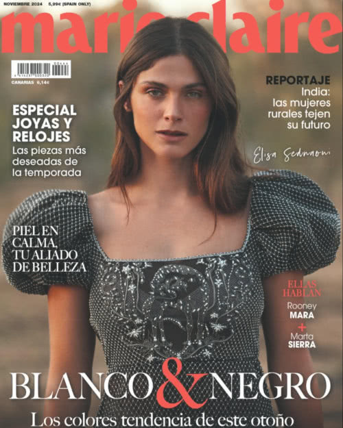 Portada Revista Marie Claire Noviembre 2024