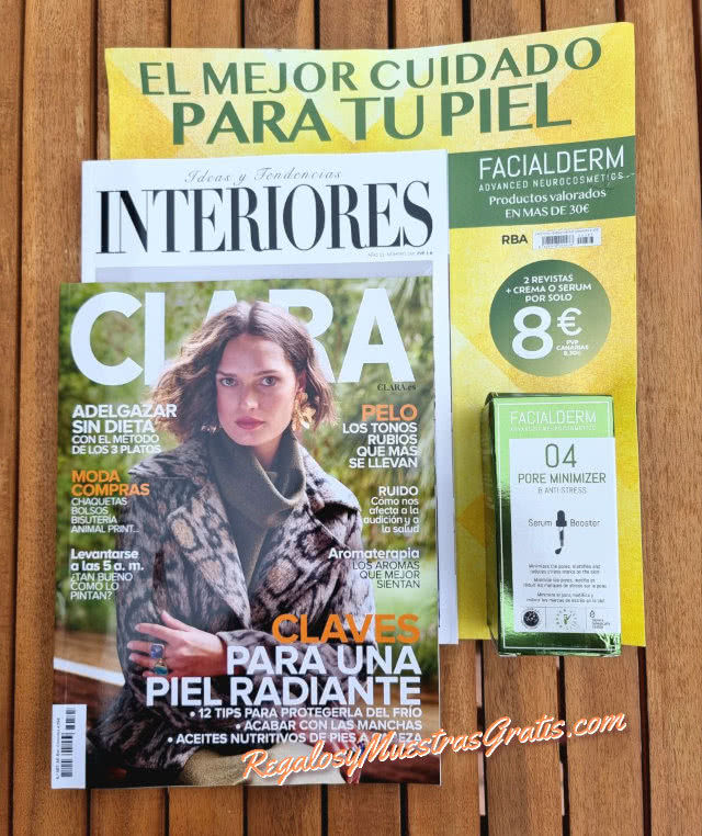 Regalos Revistas Octubre 2024 Clara