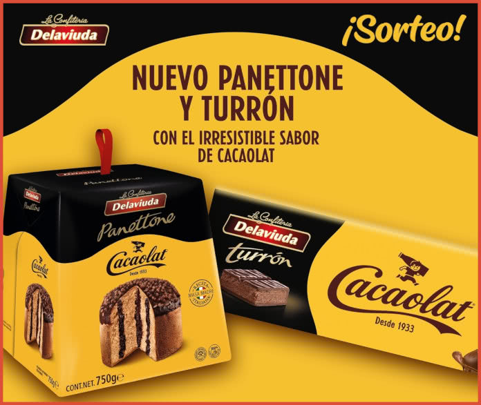 Sorteo Delaviuda Turron Panettone