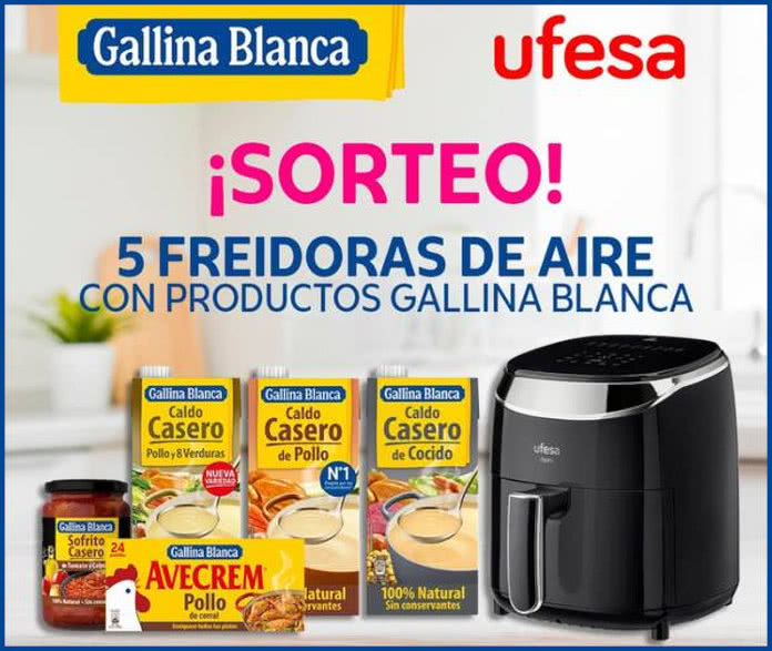 Sorteo Gallina Blanca Ufesa 2024