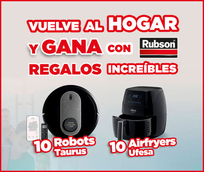 Sorteo Por Compra Rubson Aero 10 Airfryers 10 Robots Taurus