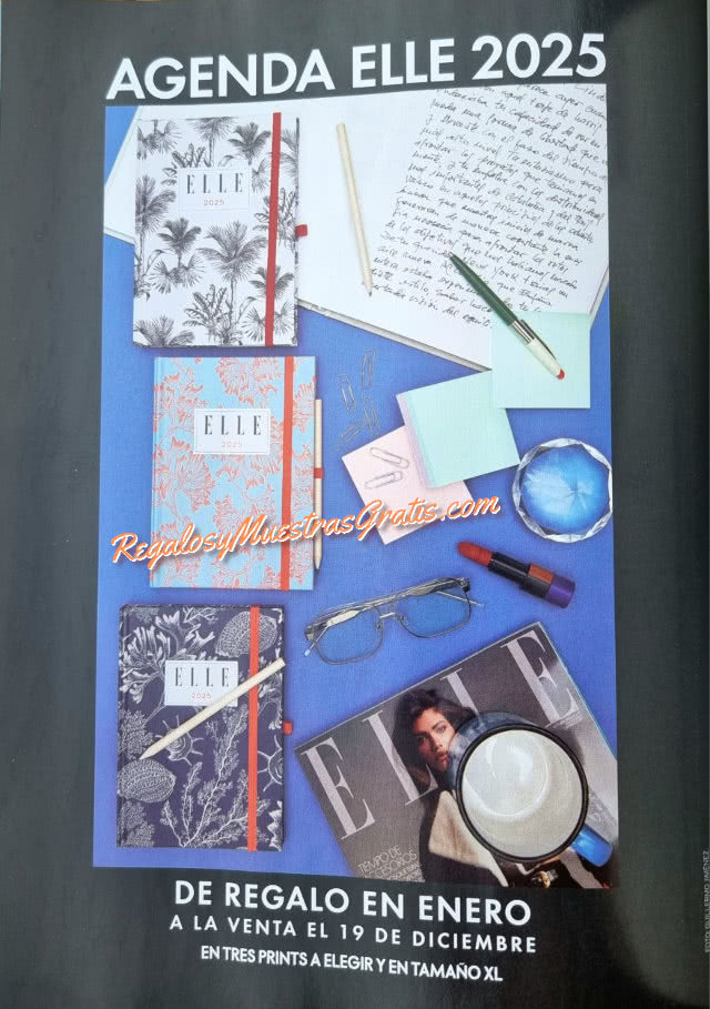 Avance Regalos Revistas Enero 2025 Elle