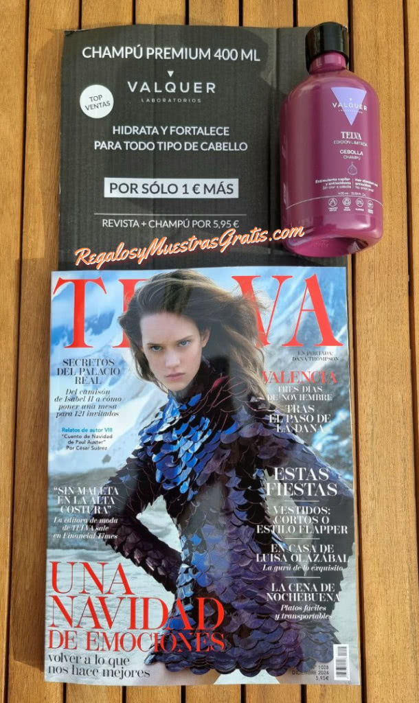 Regalos Revistas Diciembre 2024 Telva