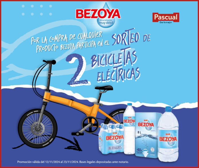 Sorteo Por Compra Coviran Bezoya 2 Bicicletas Eléctricas