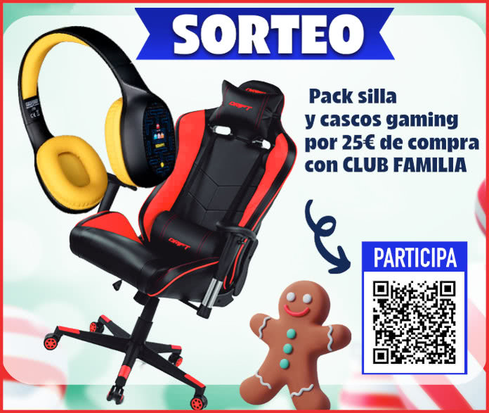 Sorteo Por Compra Coviran Silla Cascos Gaming