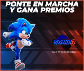 Sorteo Sony Pictures 250 Entradas Sonic