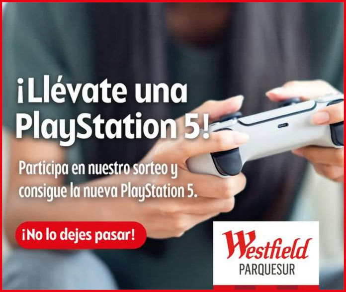 Sorteo Westfield Parquesur Ps5