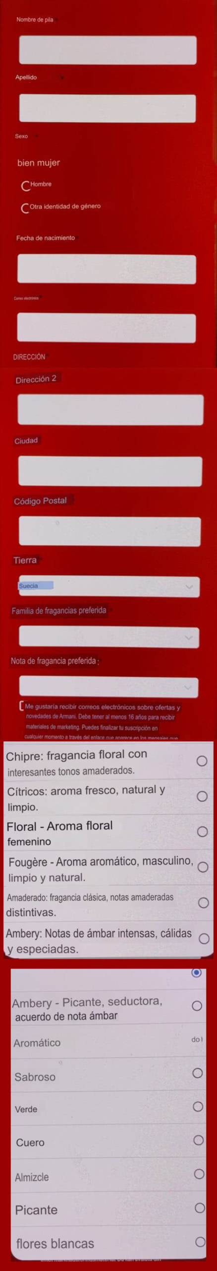 Muestras Gratis Giorgio Armani Si Traduccion
