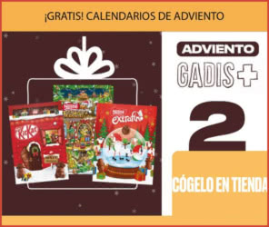 Regalo Por Compra Gadis Calendario Adviento
