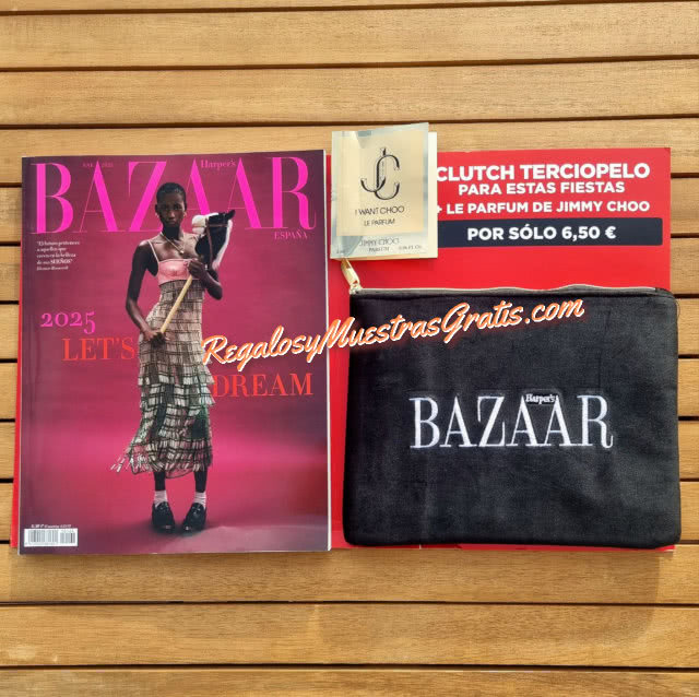 Regalos Revistas Enero 2025 Harpers Bazaar