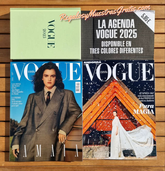 Regalos Revistas Enero 2025 Vogue