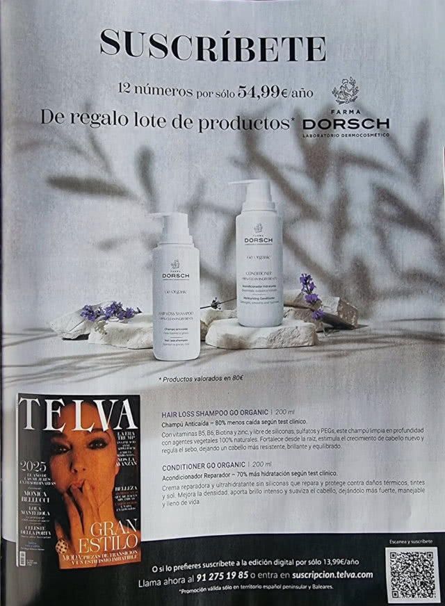 Regalos Suscripción Revistas Telva Enero 2025